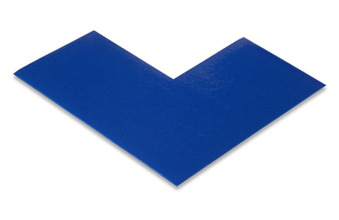 Floor Marking Tape, Blue, L Shape, 25/Pkg., LM110B