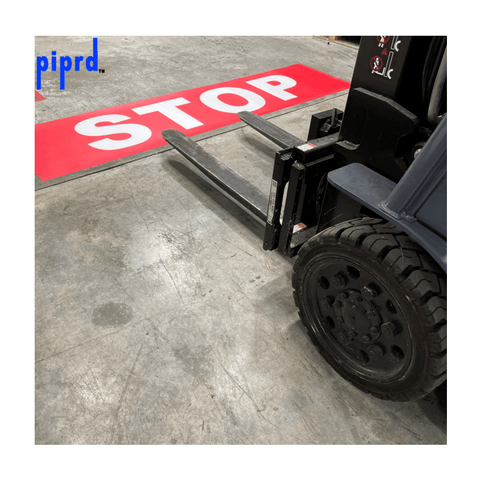 Stop Look Go Floor Sign – Industrial Floor Tape